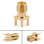 PCB Mount SMA Connector Straight (Jack,Female,50Ω) 